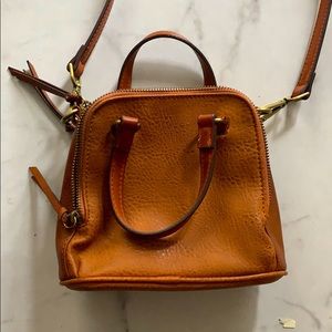 Free people brown cross body bag
